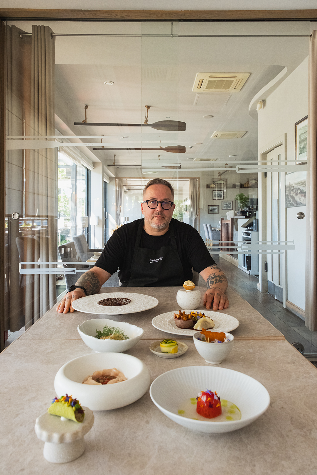 Szef kuchni Maciej Majewski, restauracja Przystań i Marina